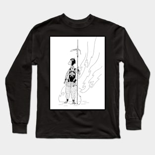 Private soldier of mouse Rebel Army. Long Sleeve T-Shirt